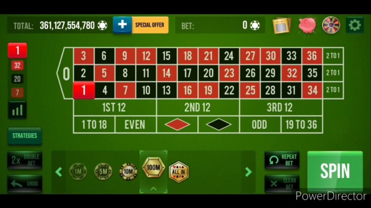 ルーレット　98,48％以上の攻略法 ルーレット 攻略　オンラインカジノ　ギャンブル onlinecasino   Roulette roulette オンラインカジノで生活している男