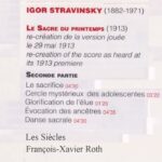 ストラヴィンスキー　バレエ「春の祭典」第2部　ロト指揮レ・シエクル（古楽器）