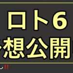 ロト6予想/5月10日(月)/1584回