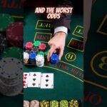 Las Vegas Casino Games With The Best and The Worst Odds #shorts