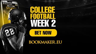 2022 College Football Week 2 Betting Odds