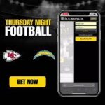 TNF Kansas City Chiefs vs  Los Angeles Chargers betting odds