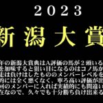 【ゼロ太郎】「新潟大賞典2023」出走予定馬・予想オッズ・人気馬見解