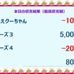宝くじ　NumSR収支結果想　2023-05-25 (木）